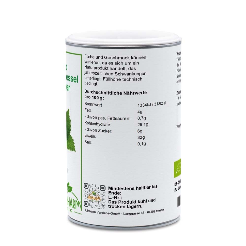 Brennnessel BIO Pulver 160 g