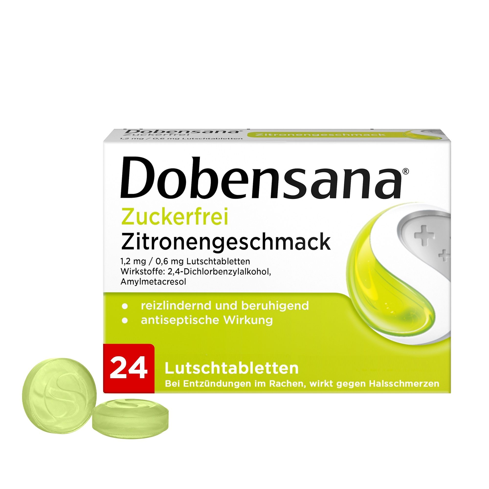 Dobensana® Zuckerfrei Zitronengeschmack Lutschtabletten