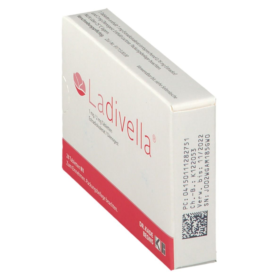 Ladivella 1 mg/2 mg Tabletten 28 St