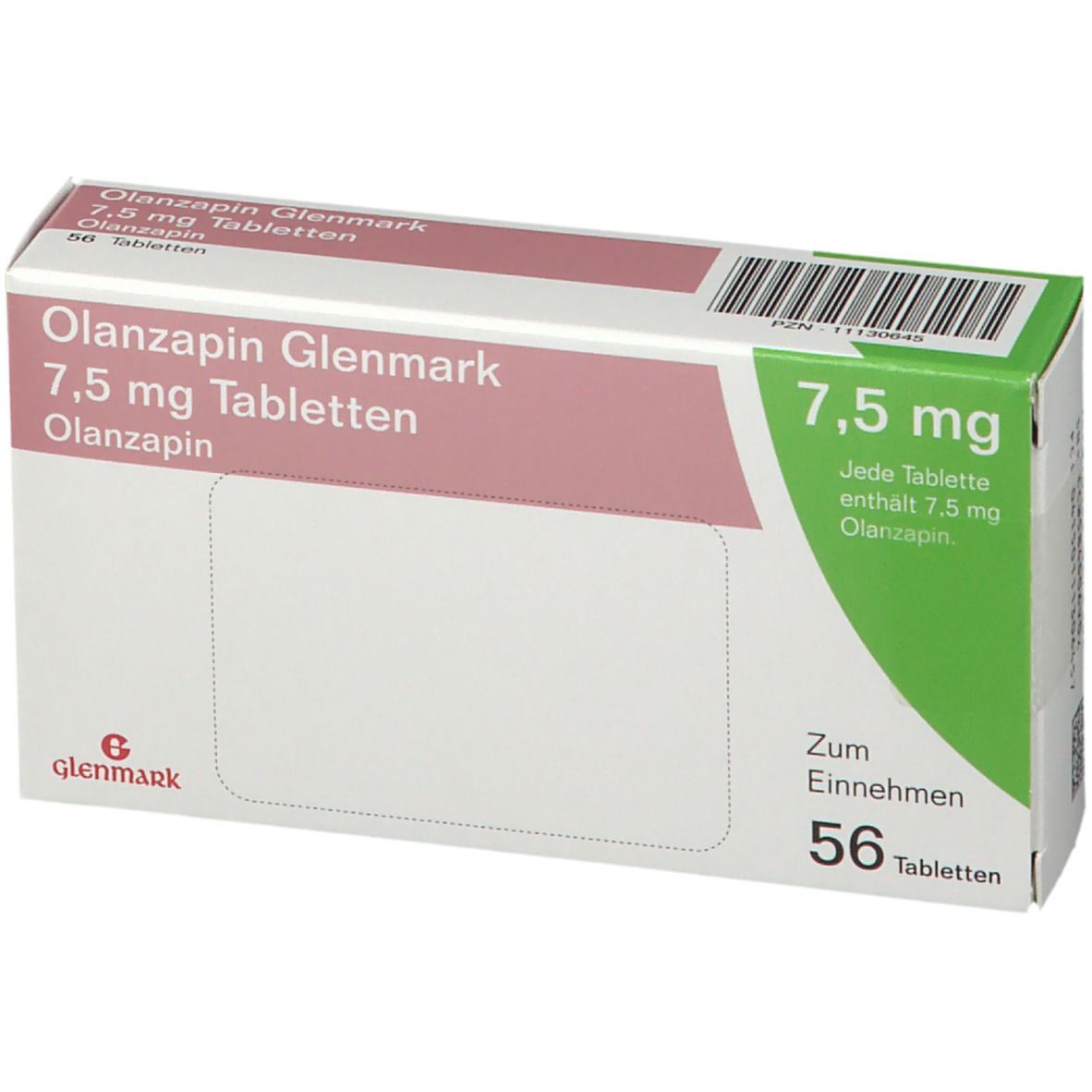 Olanzapin Glenmark 7,5 mg
