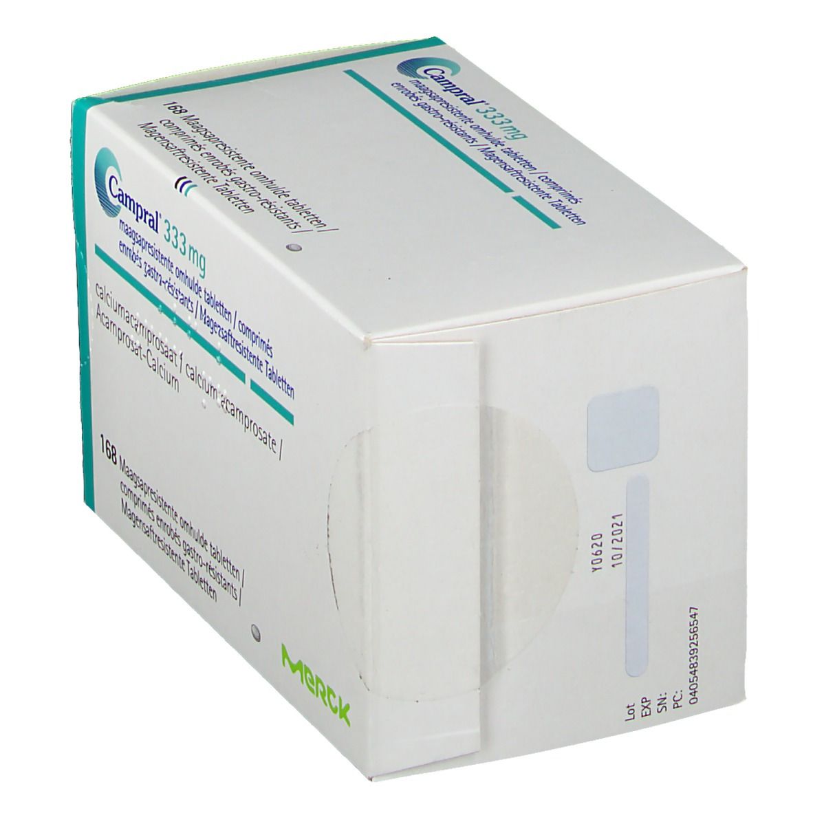 Campral magensaftresistente Tabletten 168 St magensaftresistent