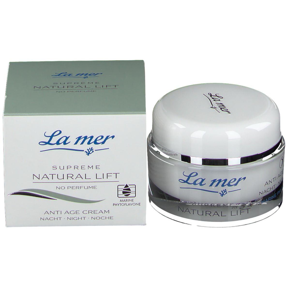 La mer Supreme Natural Lift Anti Age Cream Nacht ohne Parfüm