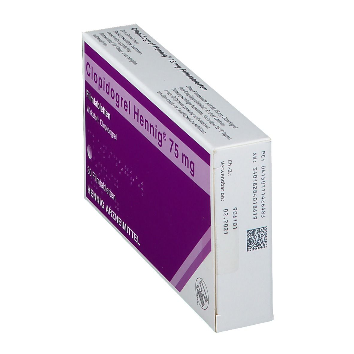 Clopidogrel Hennig® 75 mg
