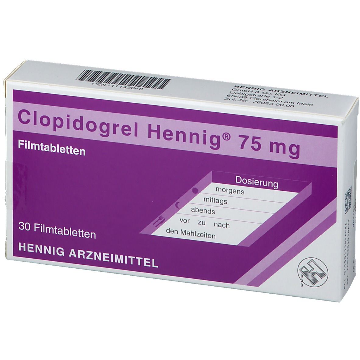 Clopidogrel Hennig® 75 mg