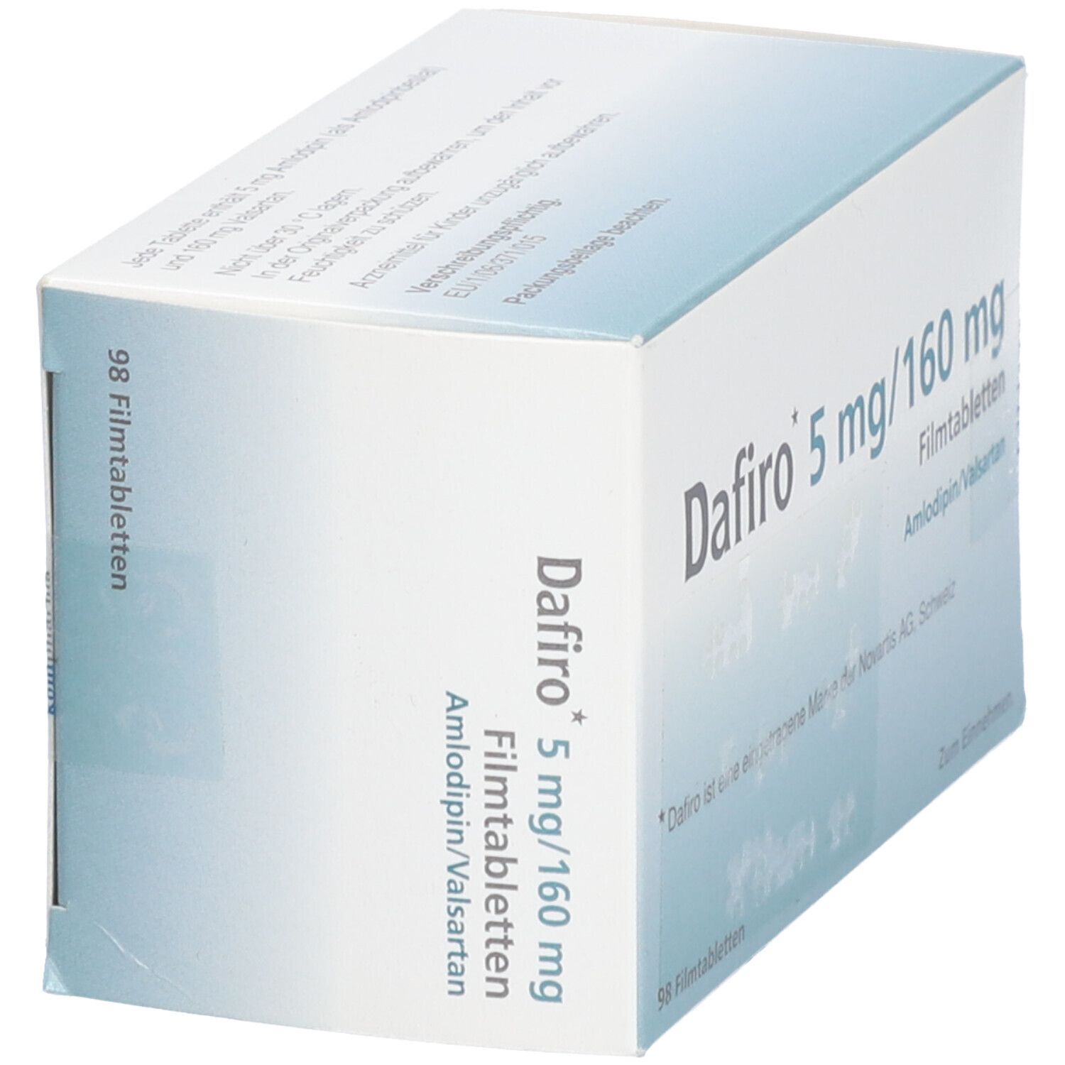 Dafiro 5 mg/160 mg Filmtabletten 98 St