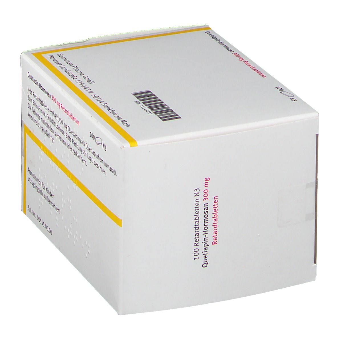 Quetiapin-Hormosan 300 mg