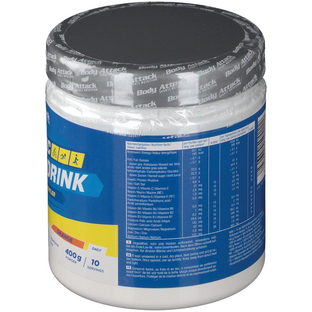 Body Attack Isotonic Sports Drink Orange
