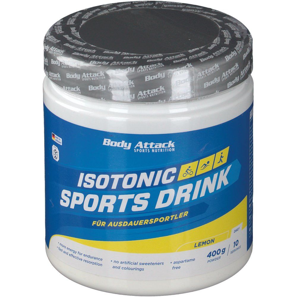Body Attack Isotonic Sports Drink Lemon