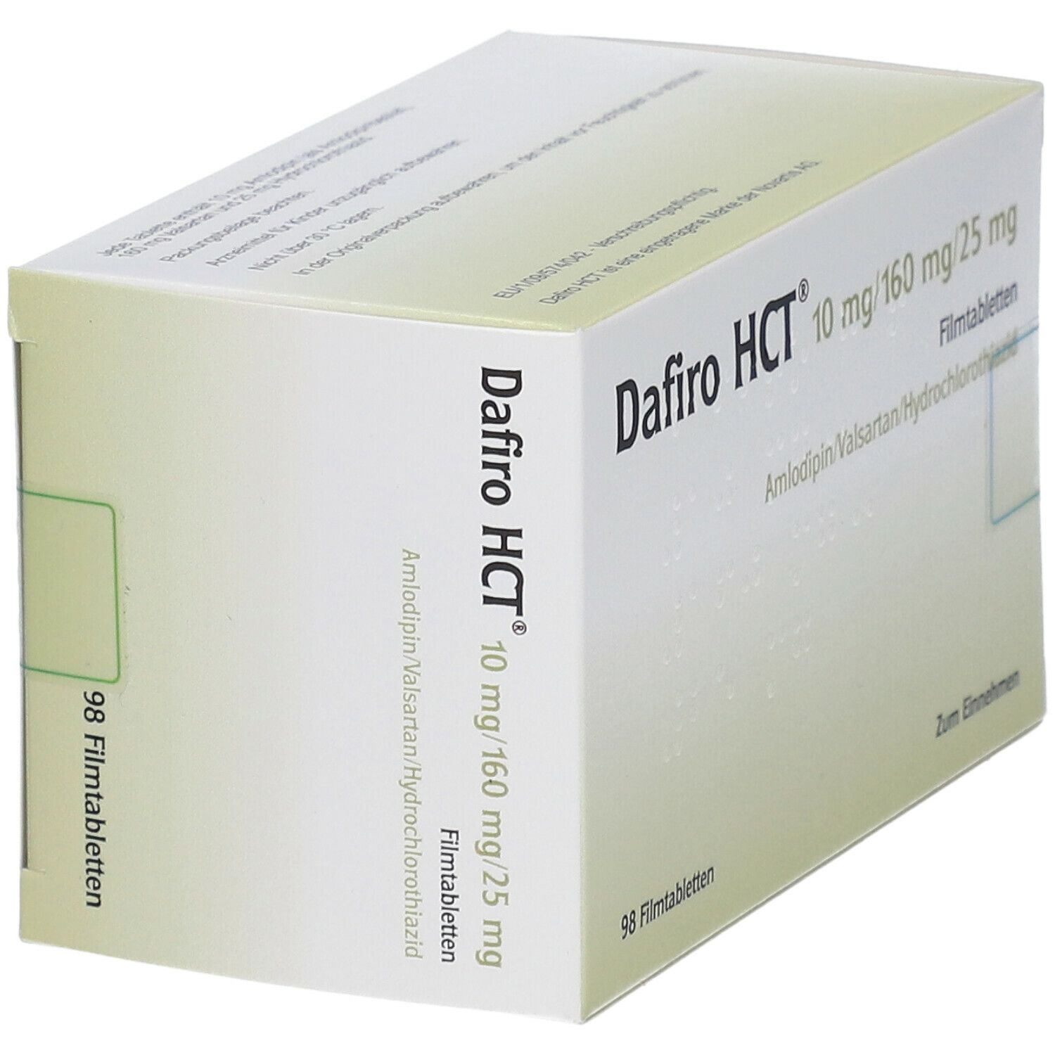 Dafiro HCT 10 mg/160 mg/25 mg Filmtabletten 98 St