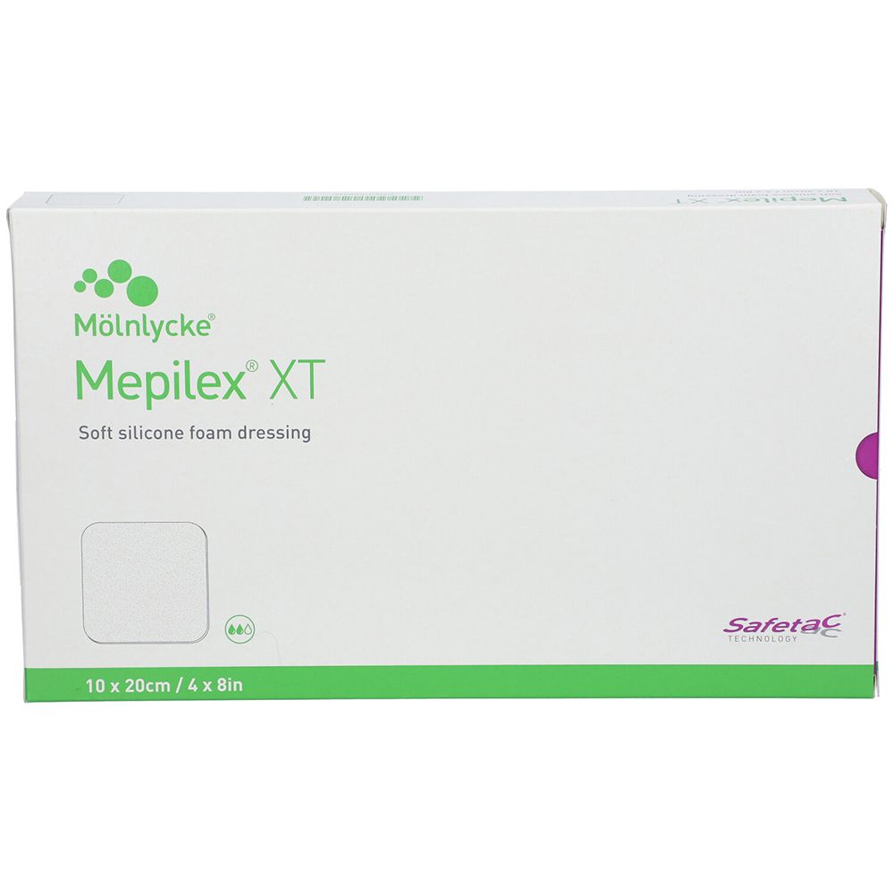 Mepilex XT 10x20 cm Schaumverband 5 St Verband