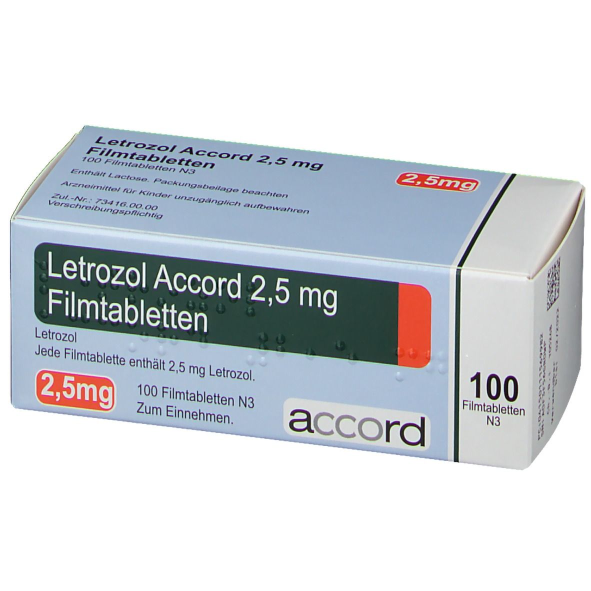 Letrozol Accord 2,5 mg