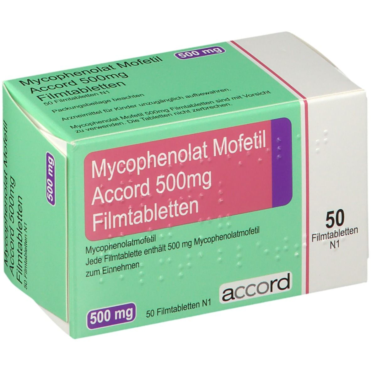 Mycophenolat Mofetil 500Mg