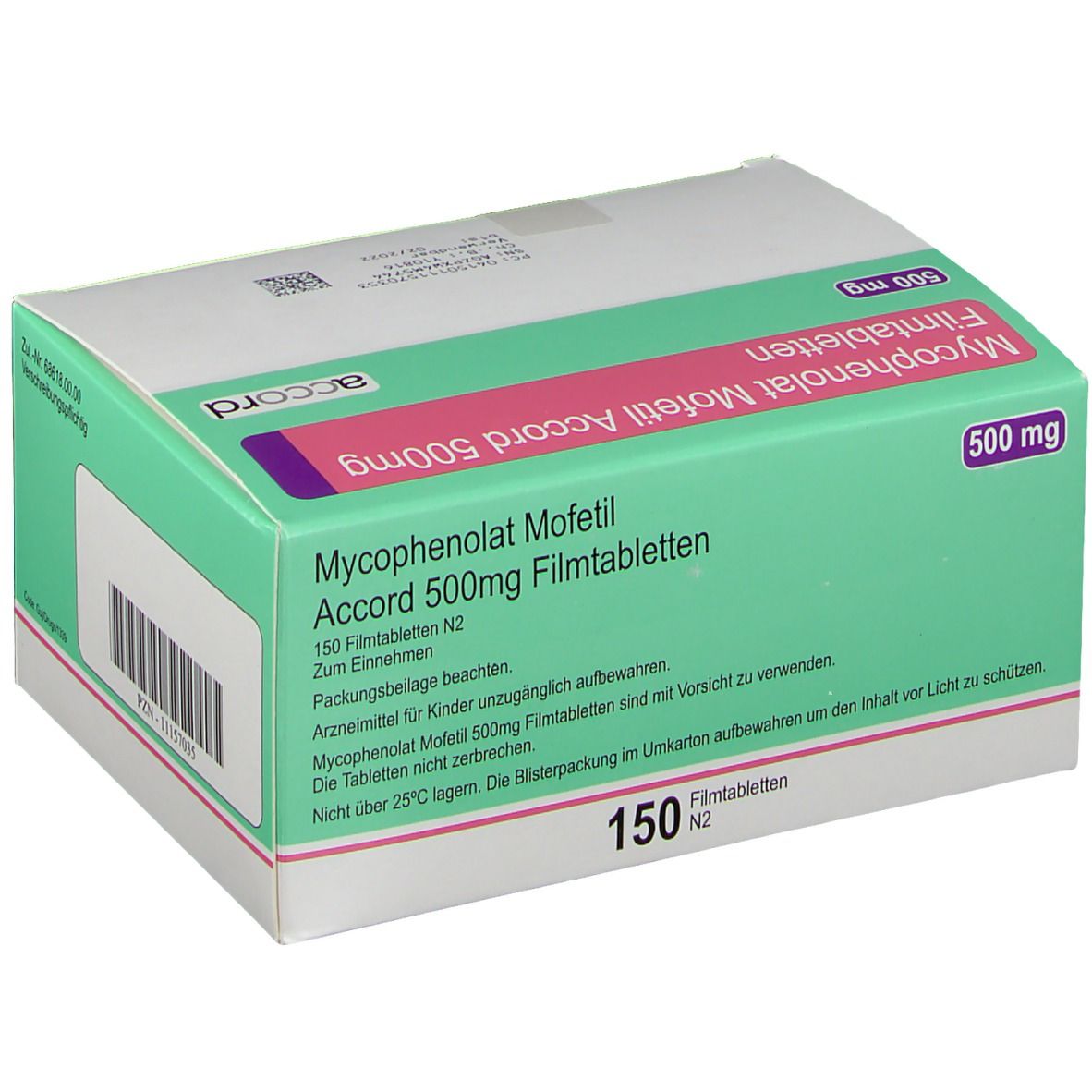 Mycophenolat Mofetil Accord 500 mg