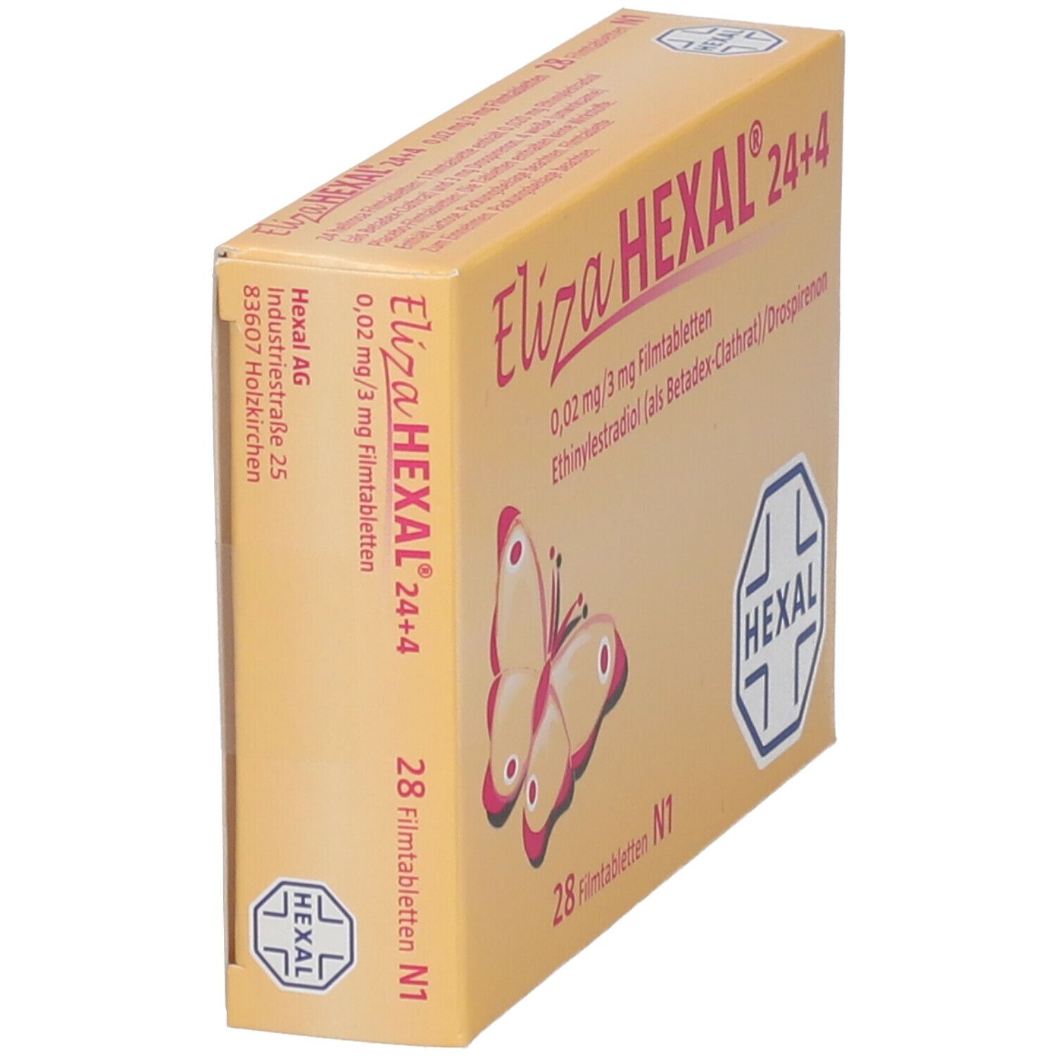 Eliza Hexal 24+4 0,02 mg/3 mg Filmtabletten 28 St