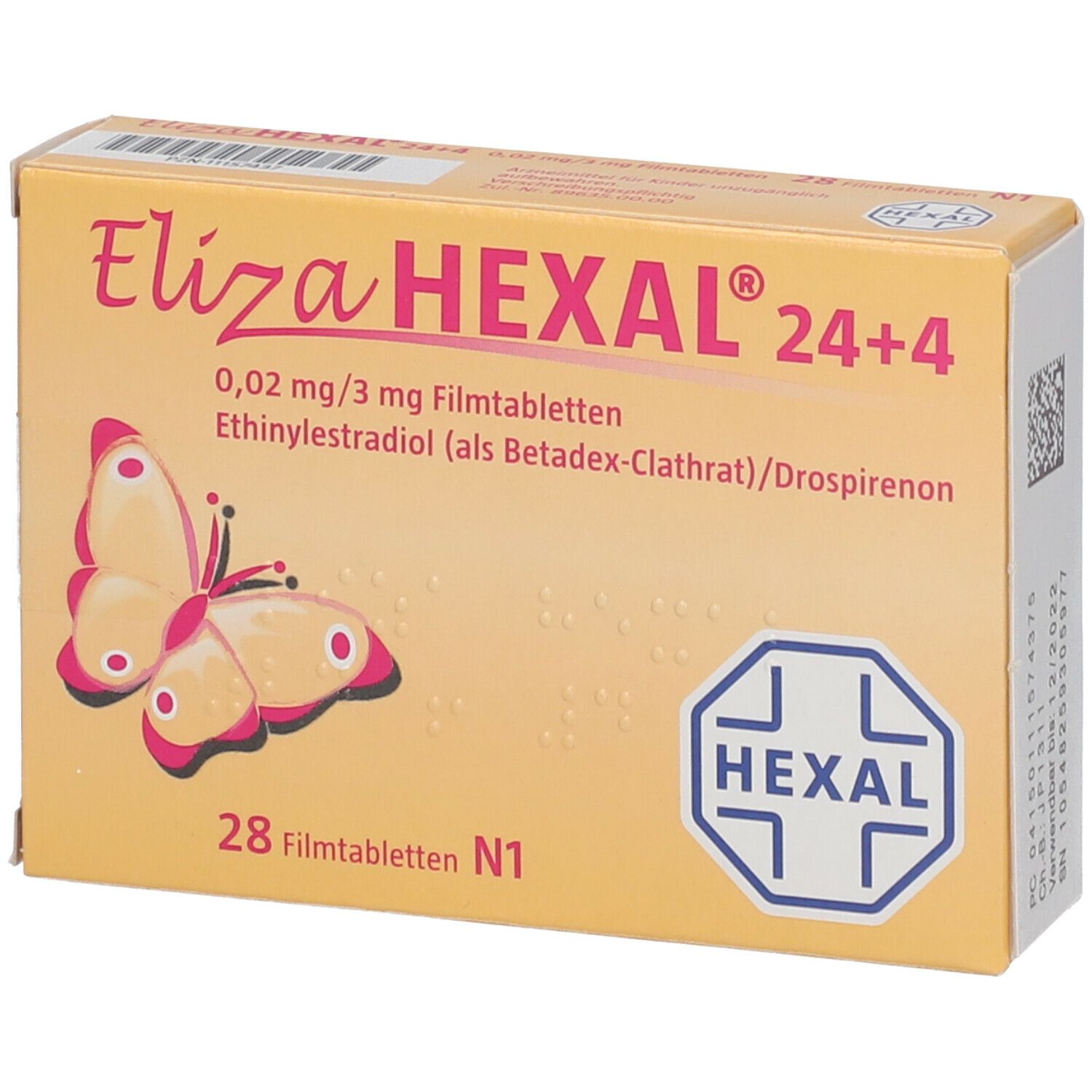 Eliza HEXAL® 24+4 0,02 mg/3 mg