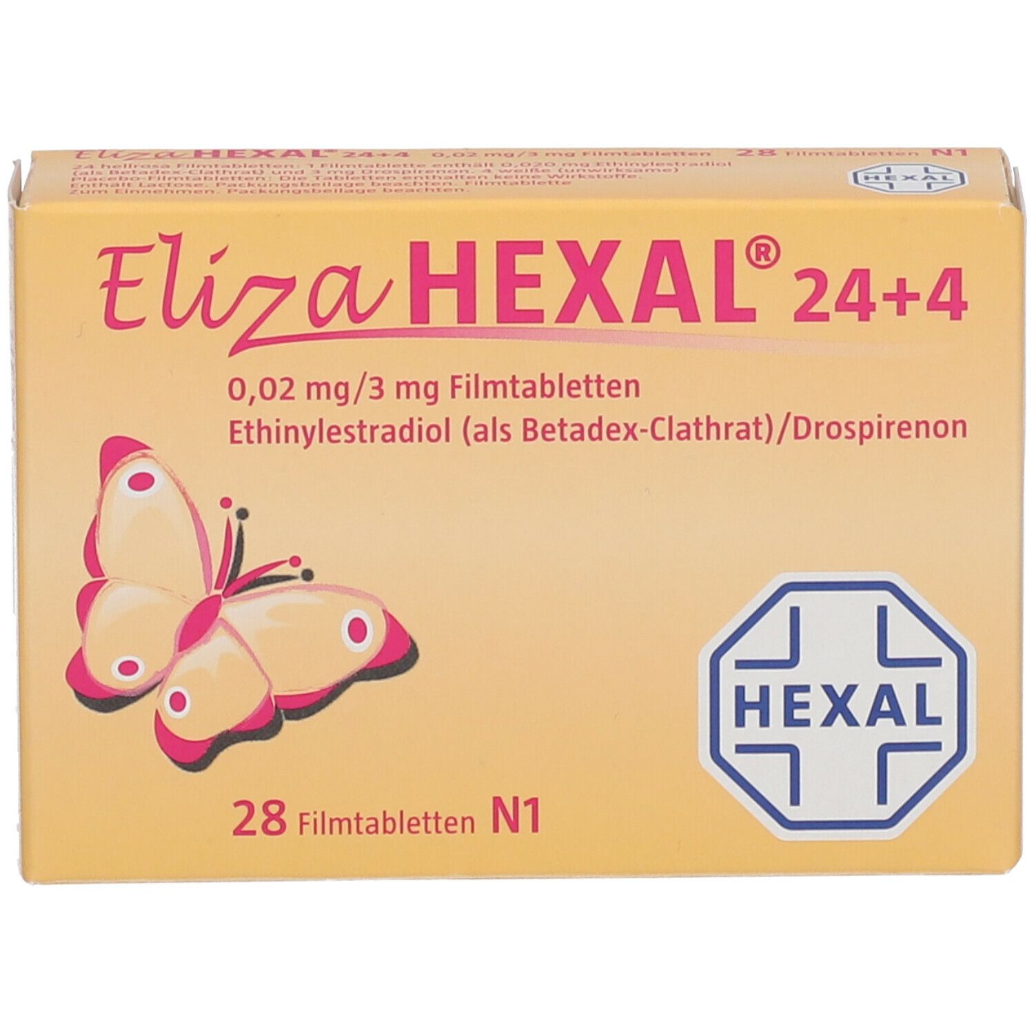 Eliza HEXAL® 24+4 0,02 mg/3 mg