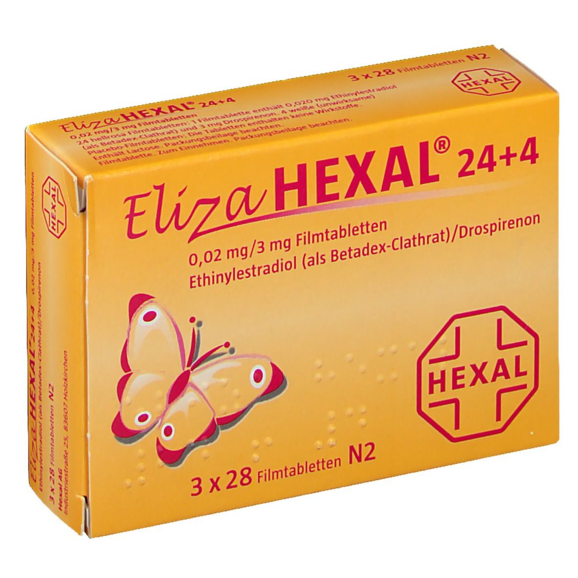 Eliza HEXAL® 24+4 0,02 mg/3 mg