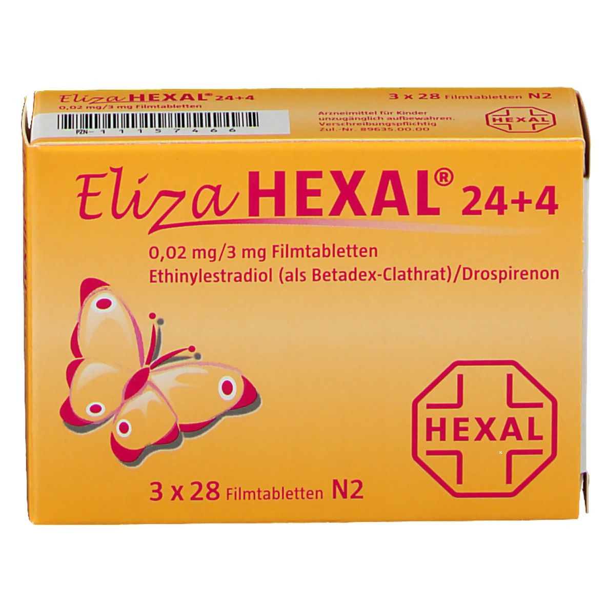 Eliza HEXAL® 24+4 0,02 mg/3 mg