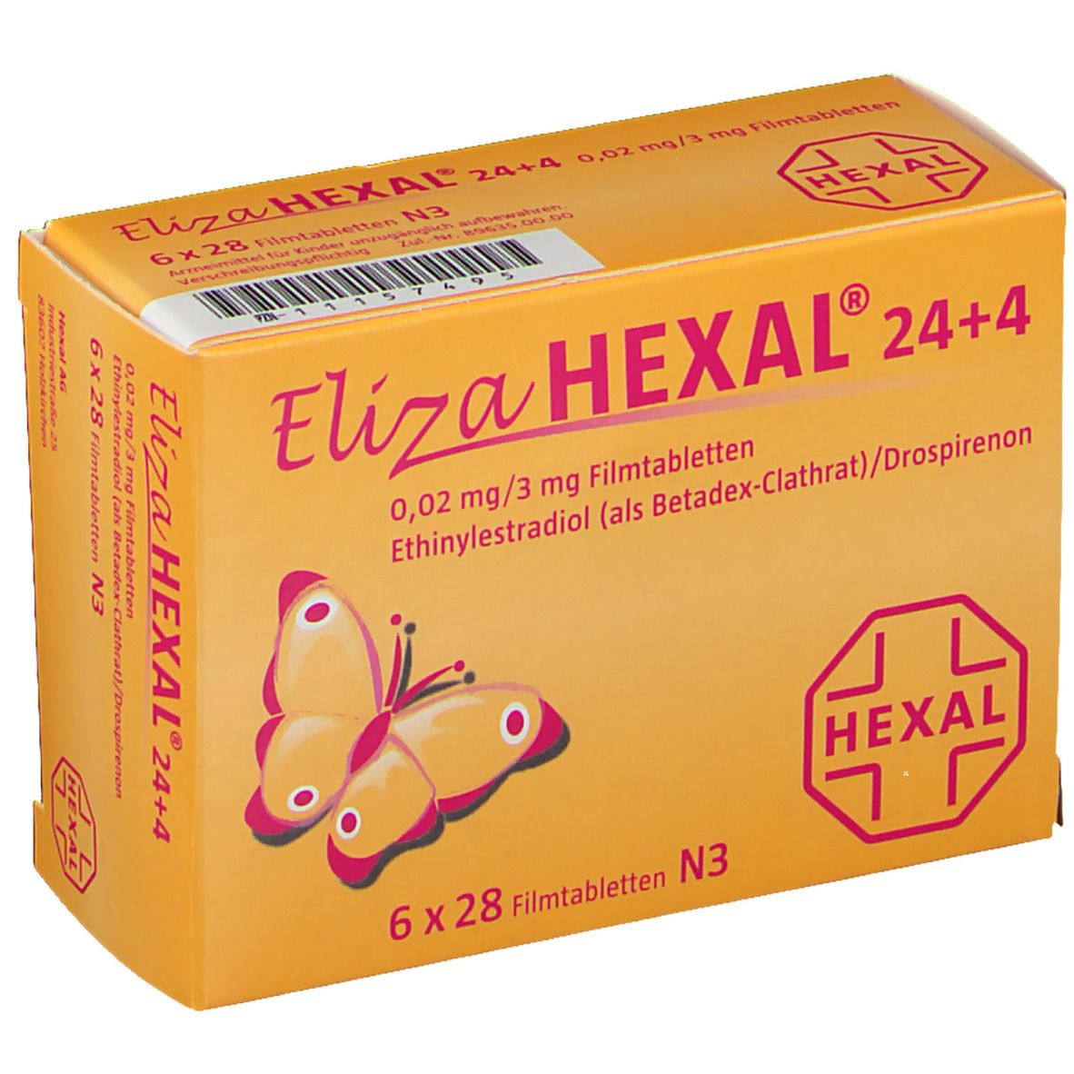 Eliza HEXAL® 24+4 0,02 mg/3 mg