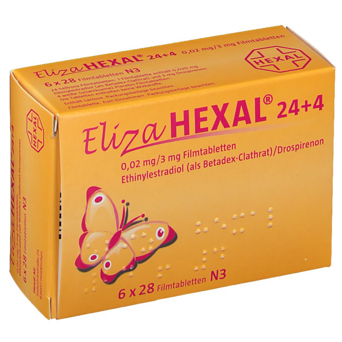 Eliza HEXAL® 24+4 0,02 mg/3 mg