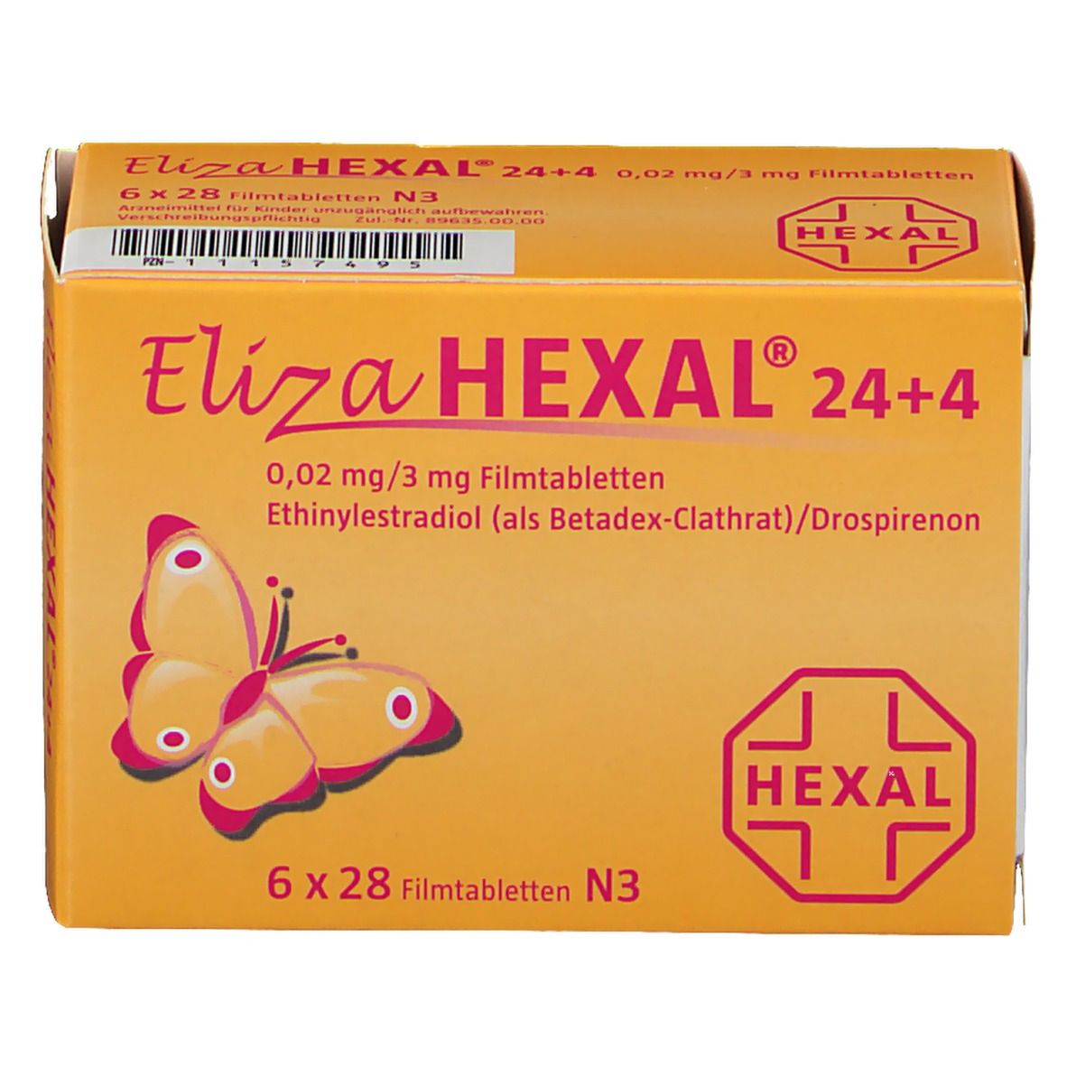 Eliza HEXAL® 24+4 0,02 mg/3 mg