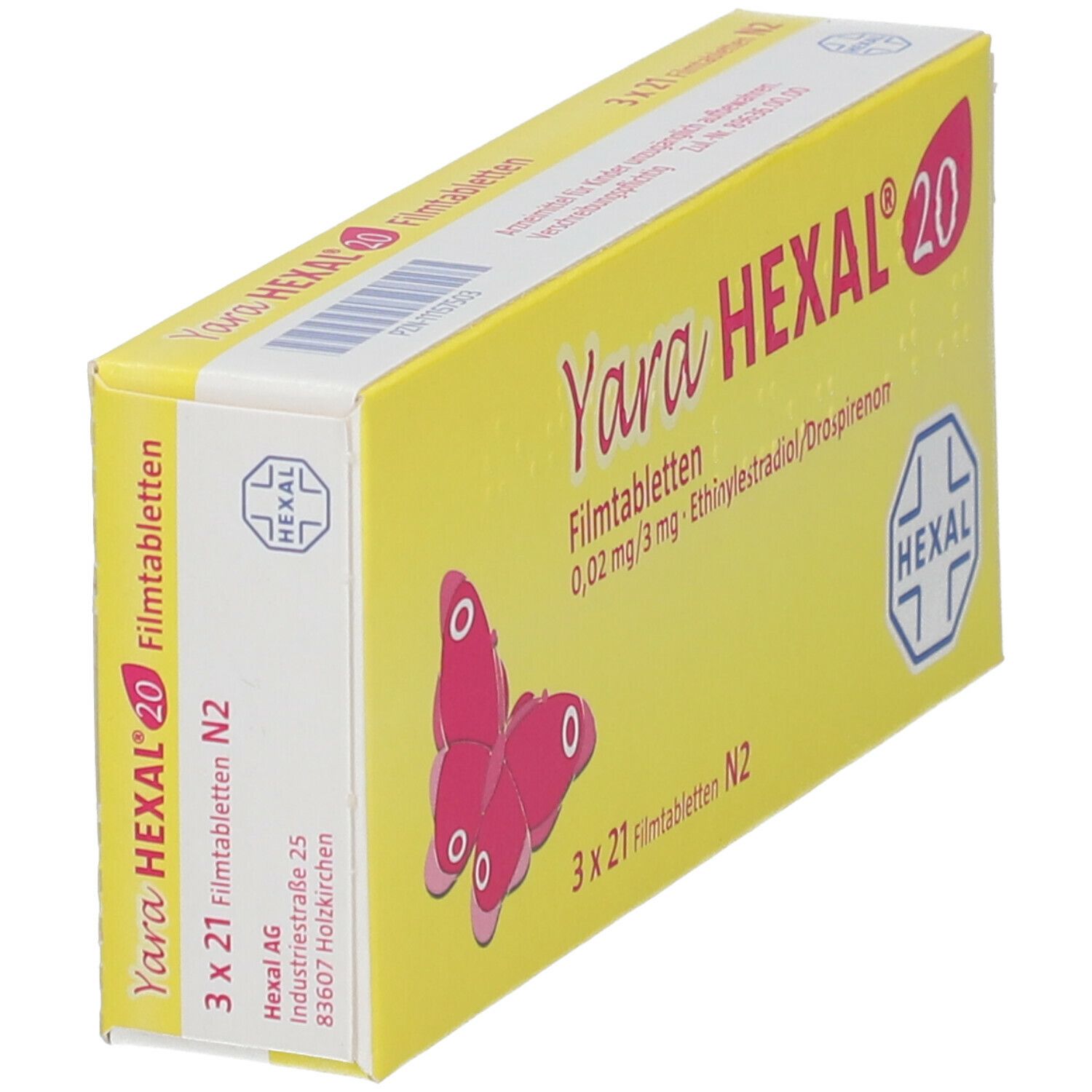 Yara HEXAL® 20 0,02 mg/3 mg