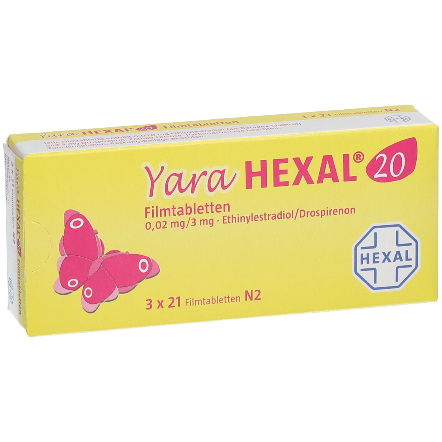 Yara HEXAL® 20 0,02 mg/3 mg