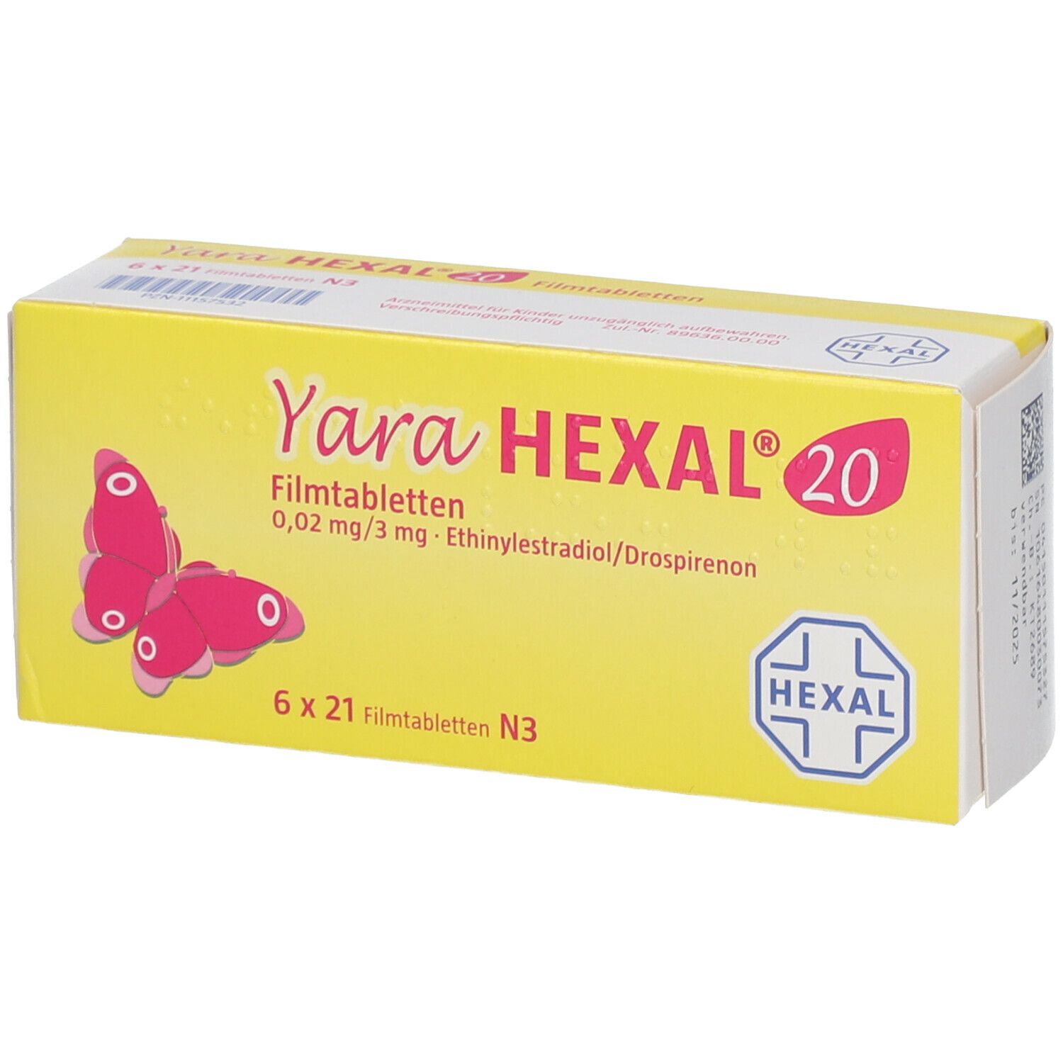 Yara HEXAL® 20 0,02 mg/3 mg