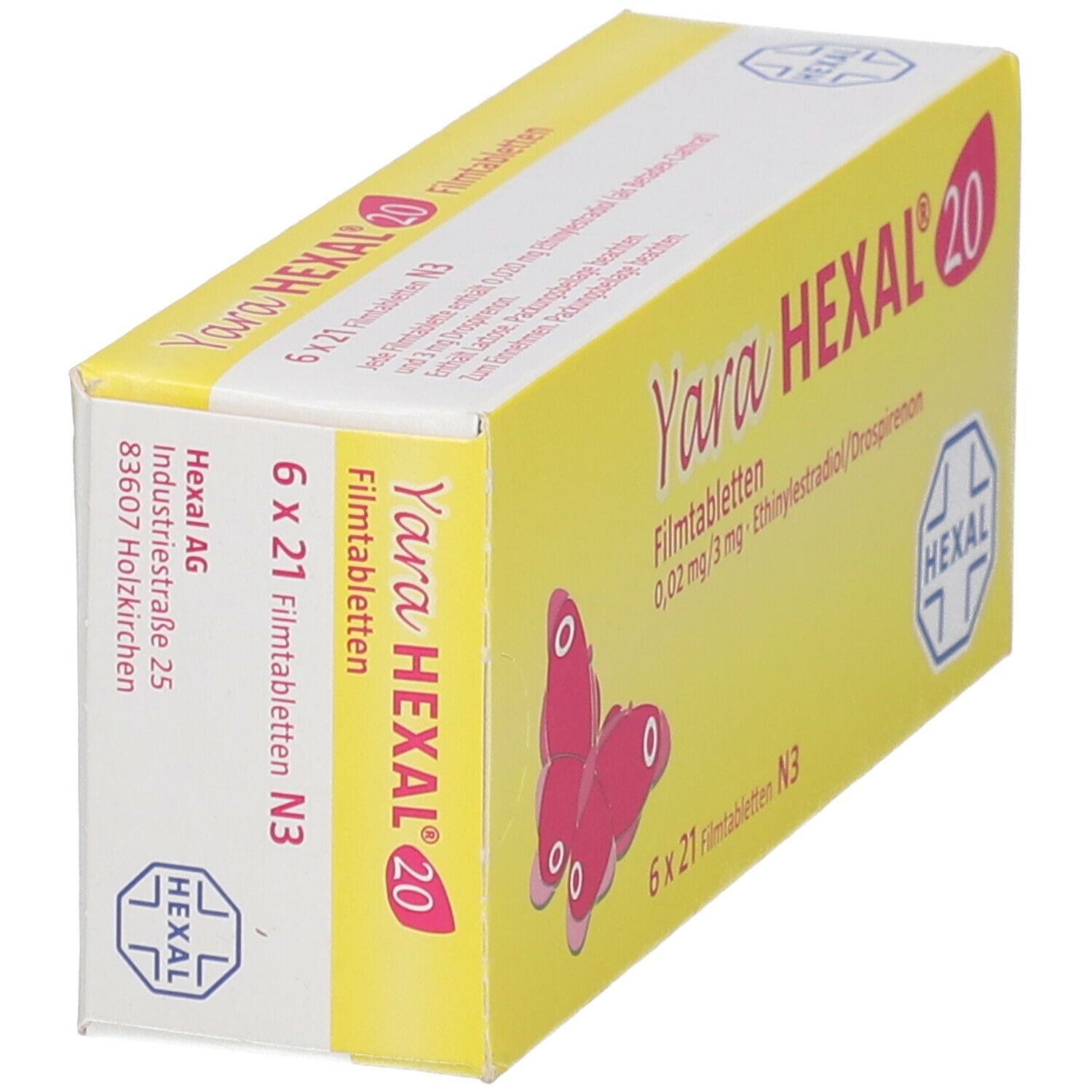 Yara HEXAL® 20 0,02 mg/3 mg