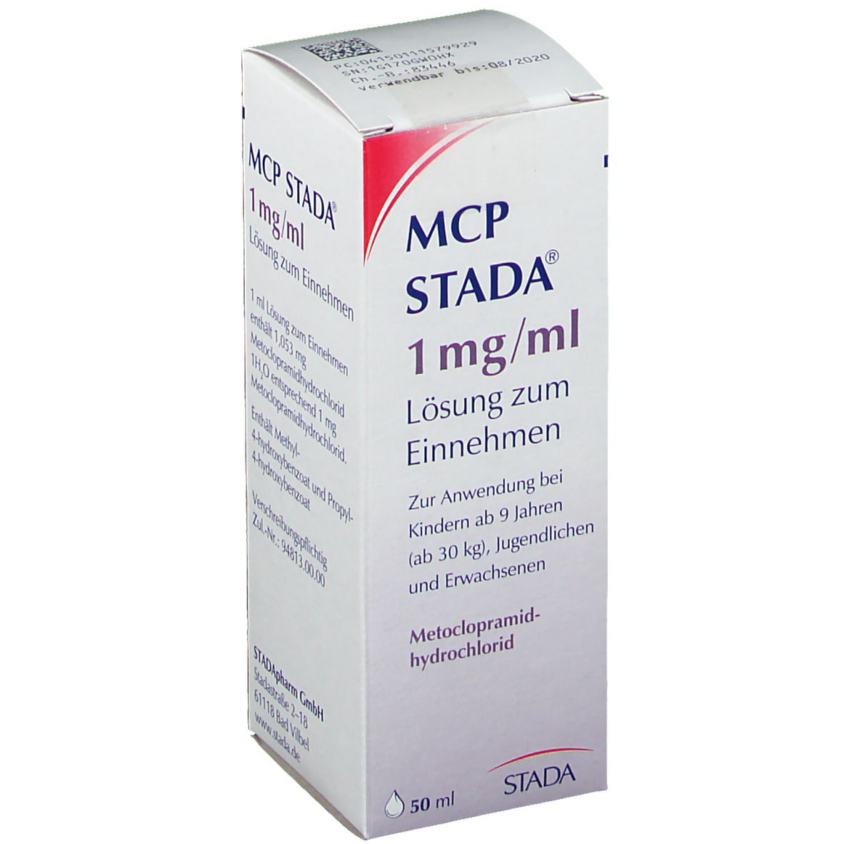 MCP STADA® 1 mg/ml
