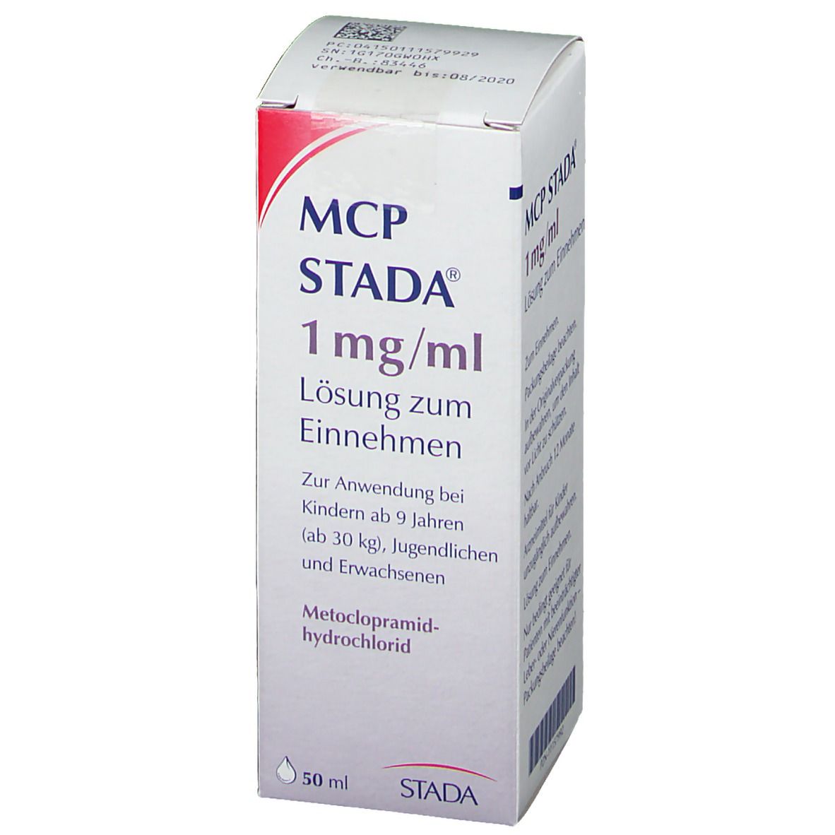 MCP STADA® 1 mg/ml