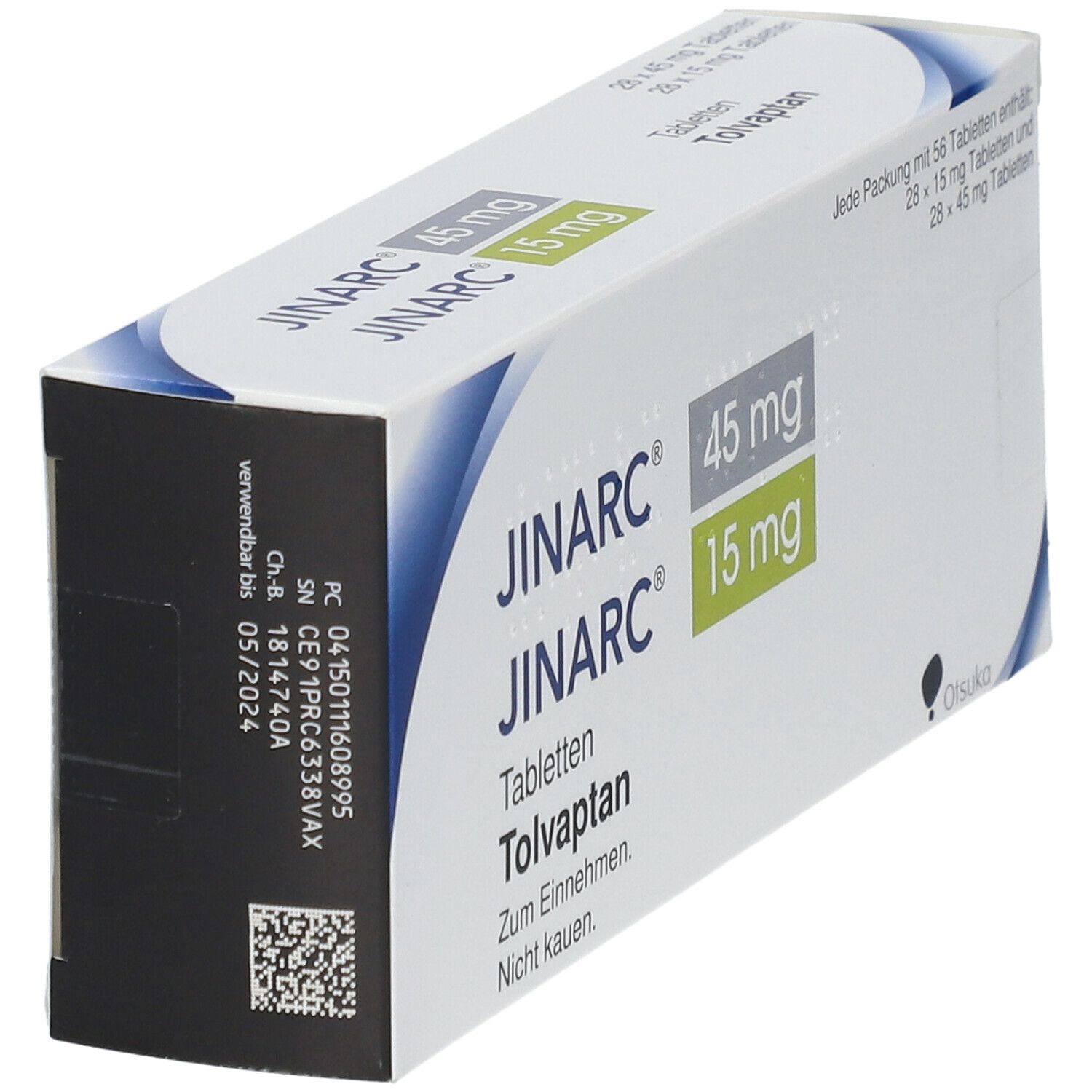 Jinarc 45 mg + 15 Tabletten 56 St