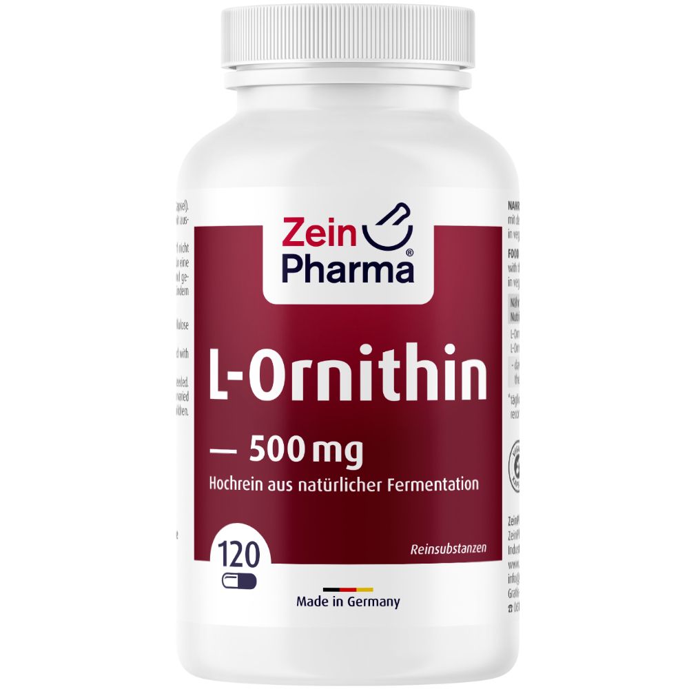 L Ornithin Kapseln 500 mg ZeinPharma