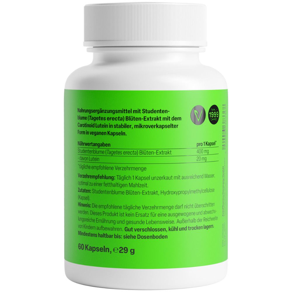 Lutein 20 mg Kapseln mikroverkapselt 60 St