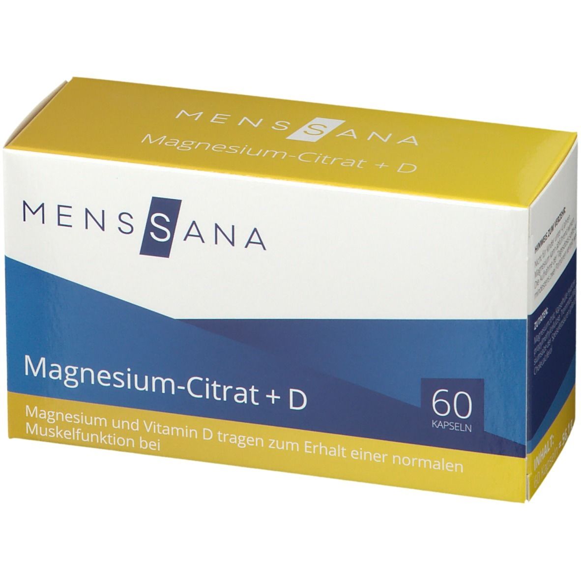MENSSANA Magnesium-Citrat +D
