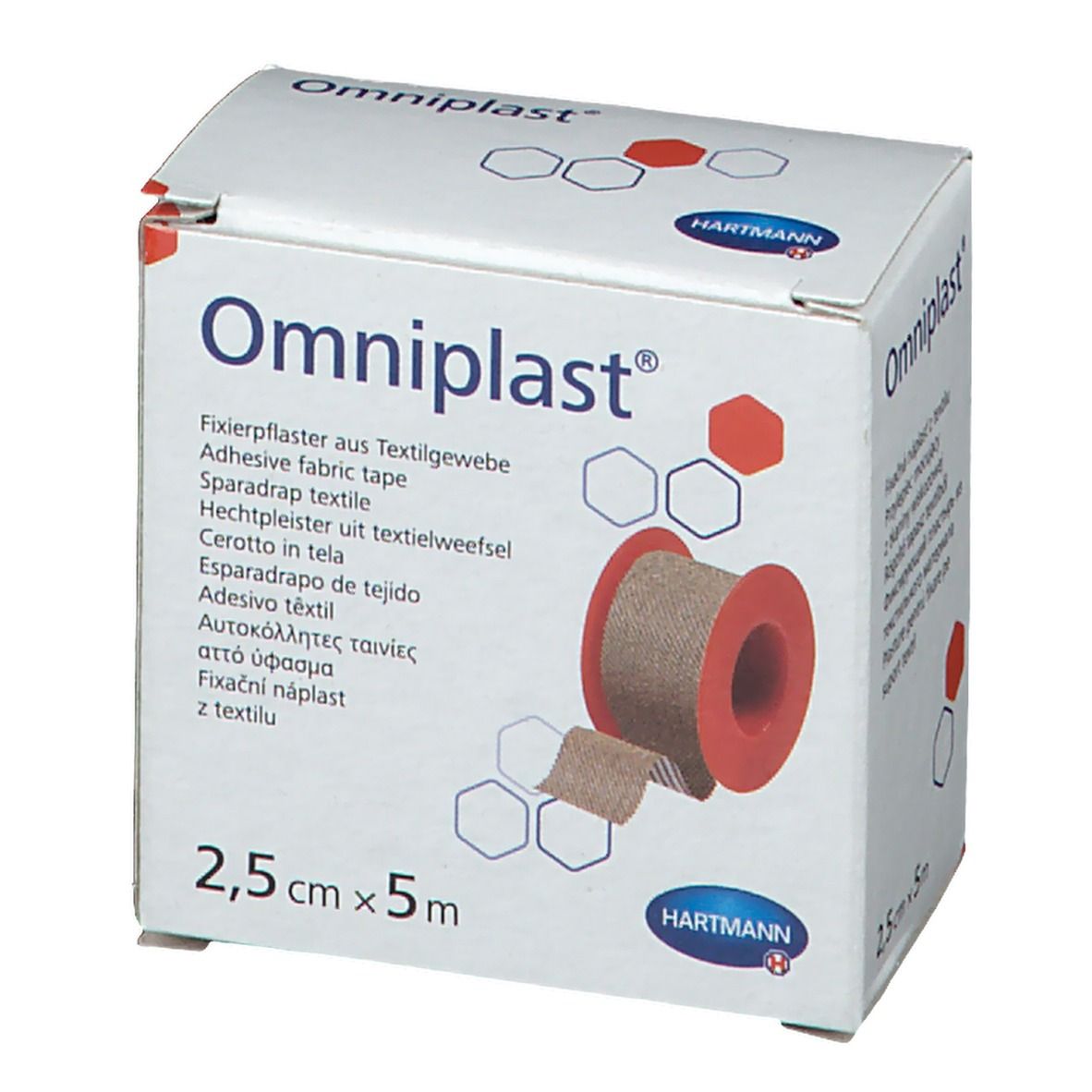 Omniplast® 2,5 cm x 5 m 1 St - Shop Apotheke