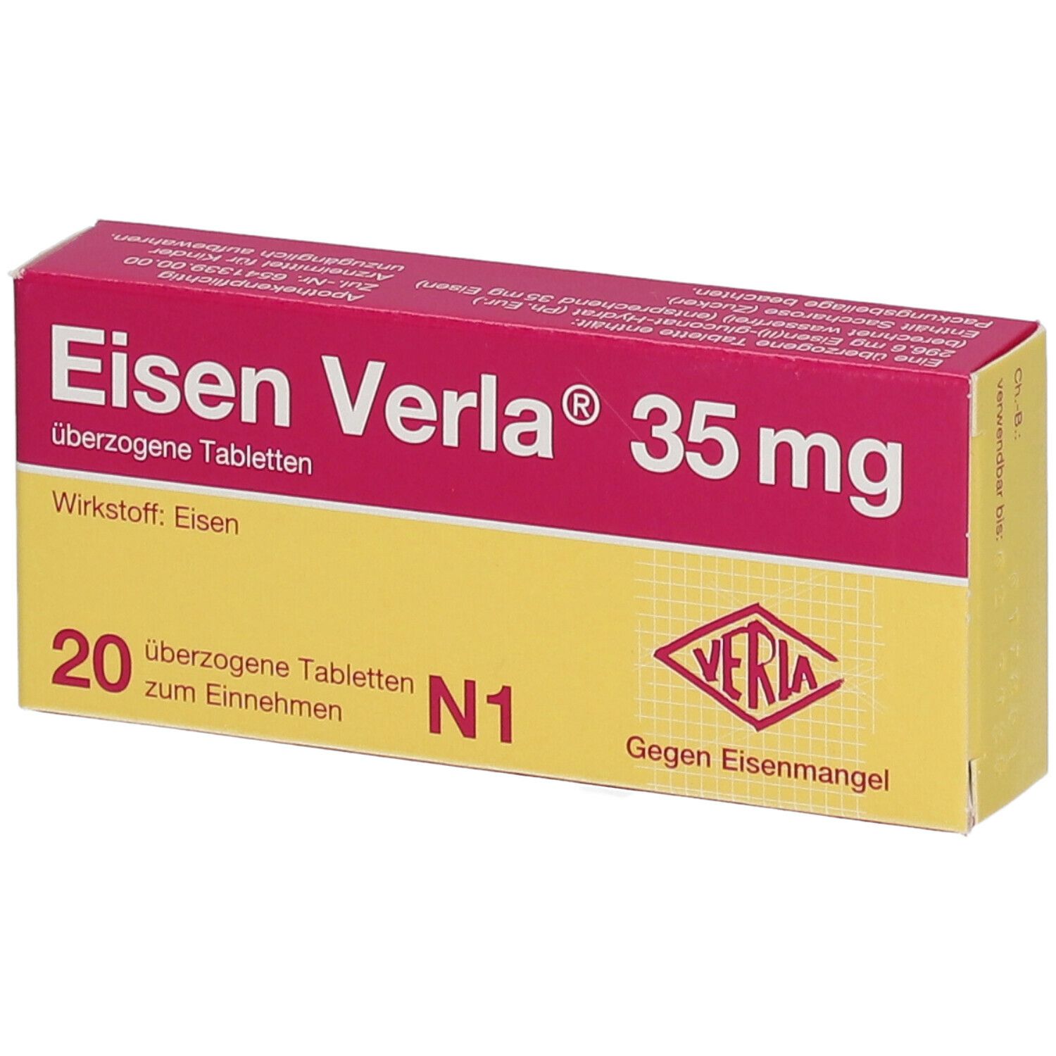 Eisen Verla® 35 mg Tabletten