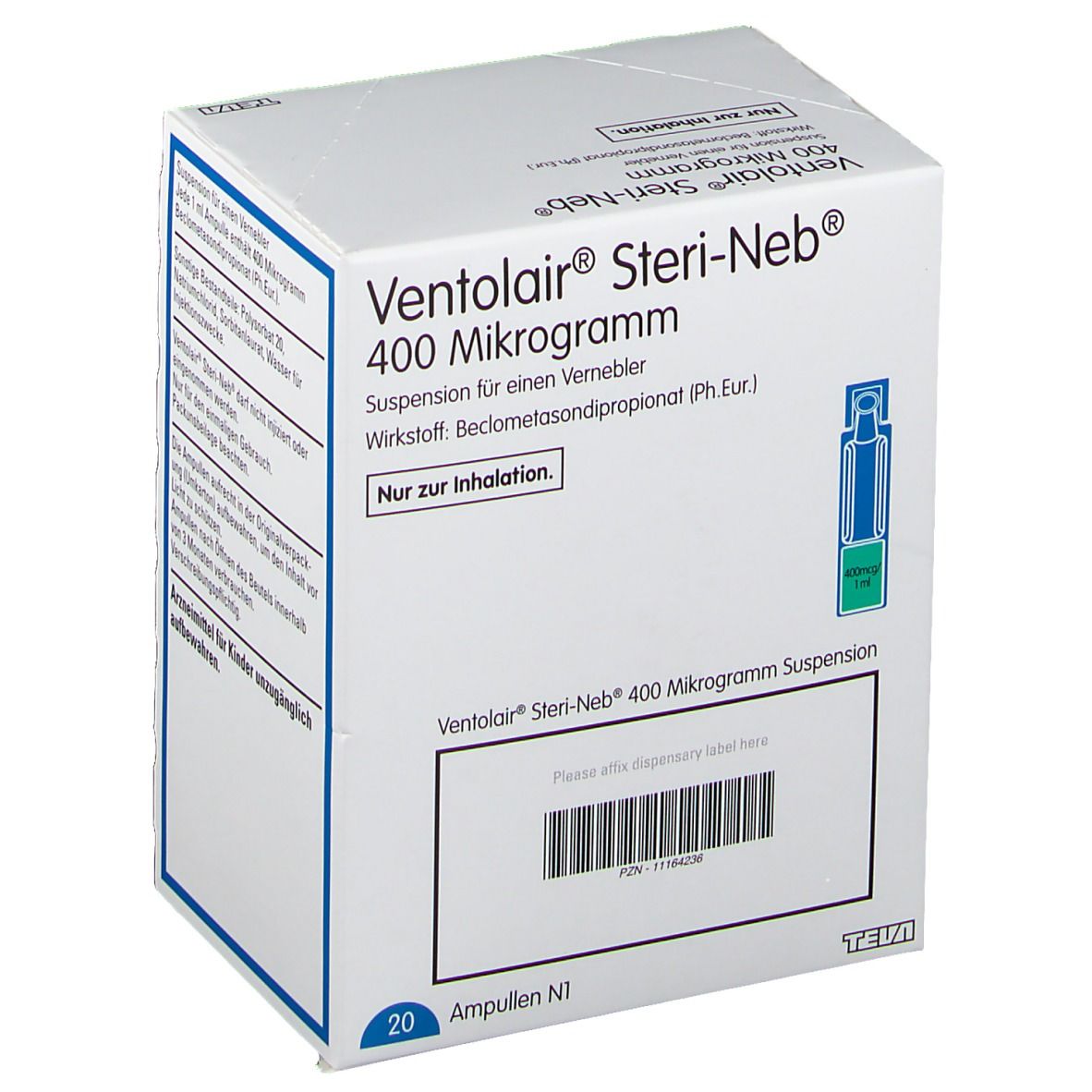 Ventolair® Steri-Neb® 400 µg