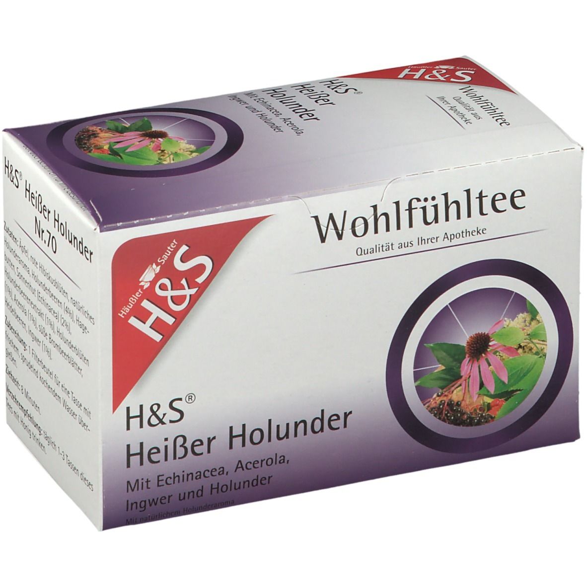 H&S Heißer Holunder Vitaltee Nr. 70