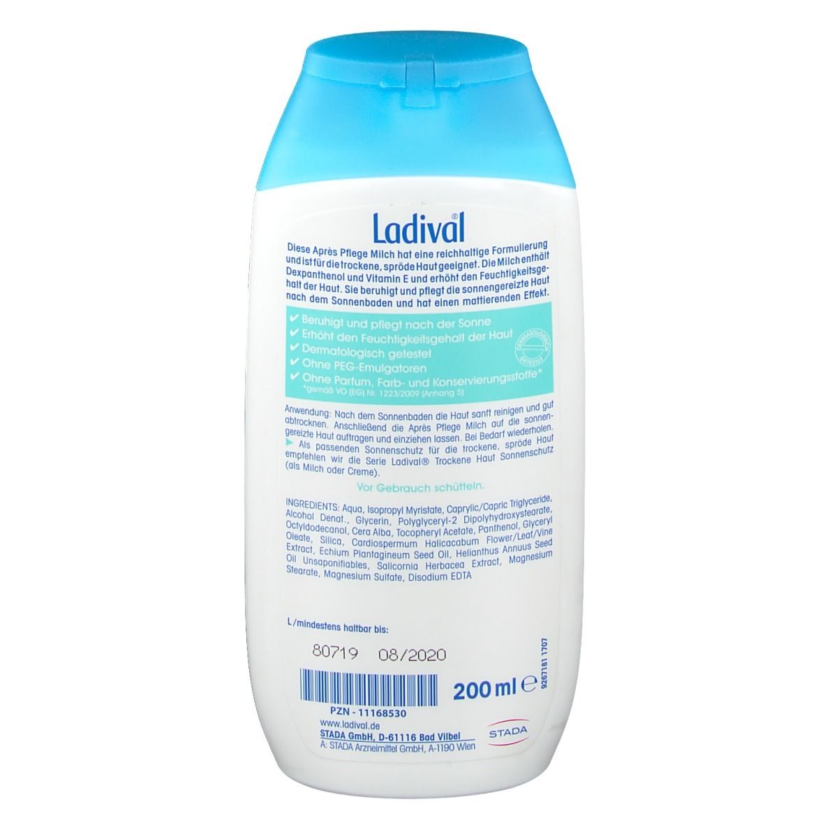 Ladival® Trockene Haut Après Pflege Milch