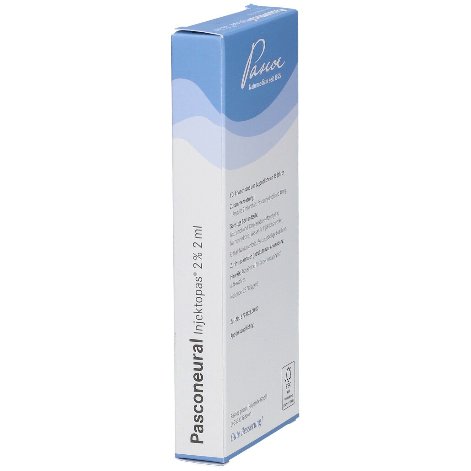 Pasconeural Injektopas® 2 % 2 ml Ampullen