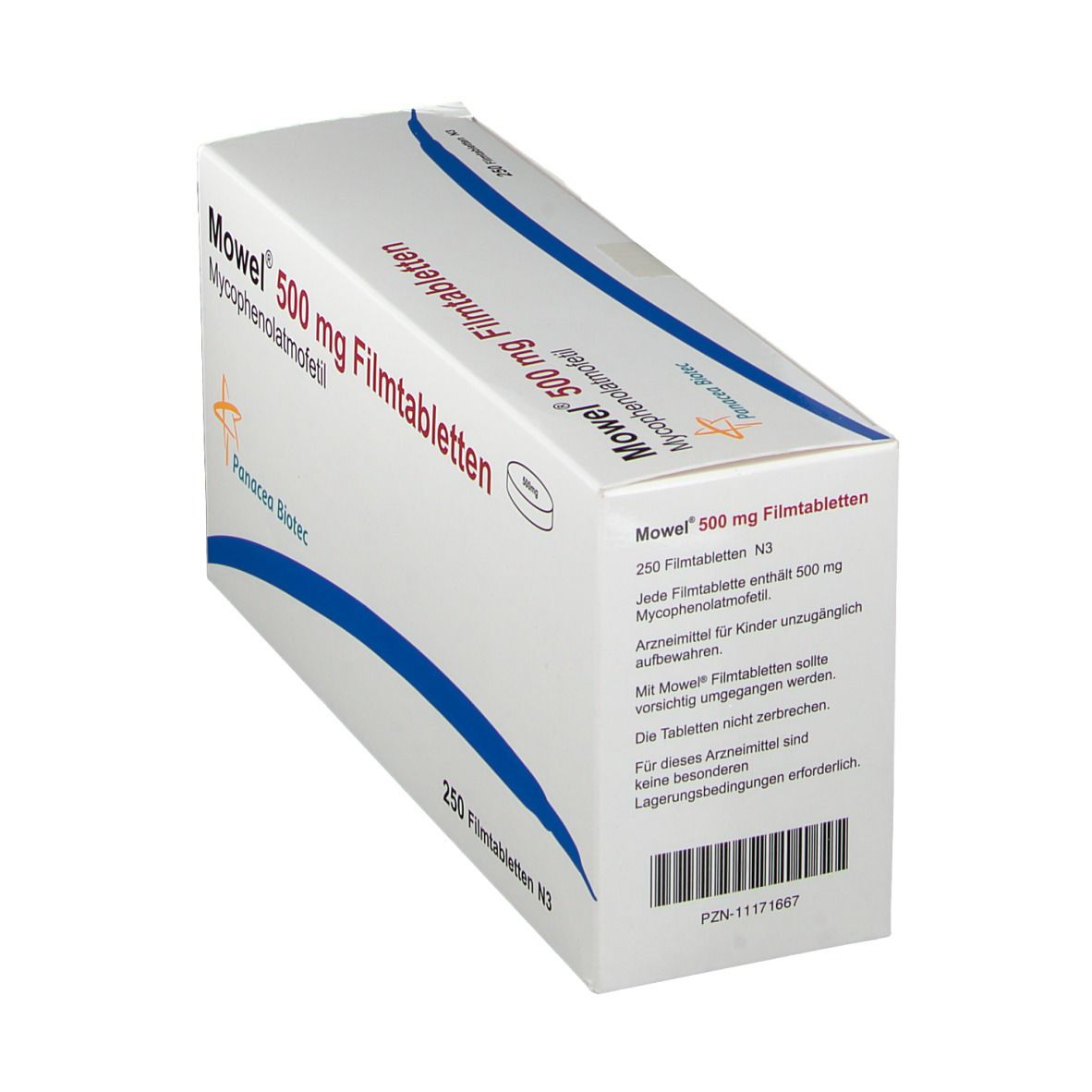 Mowel 500 mg Filmtabletten 250 St