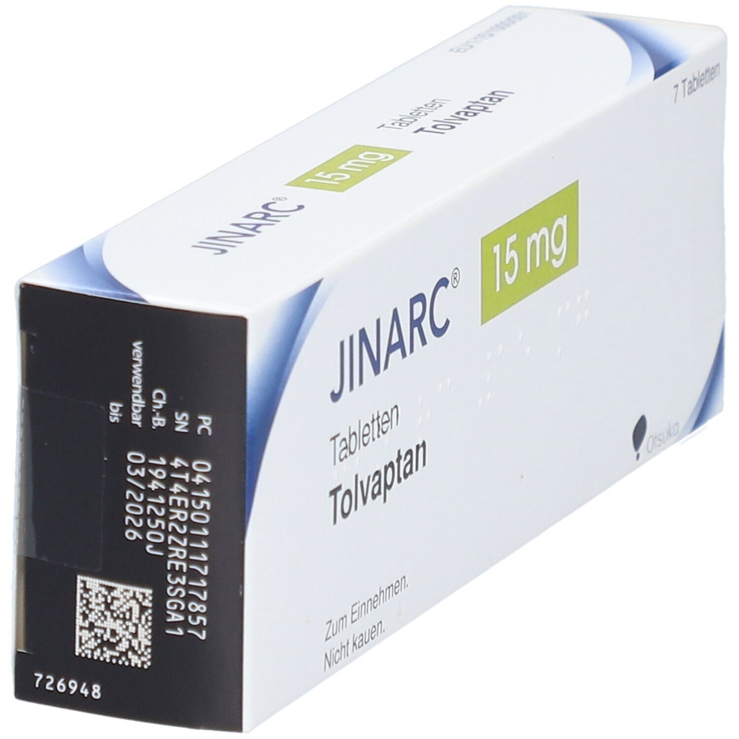 Jinarc 15 mg Tabletten 7 St