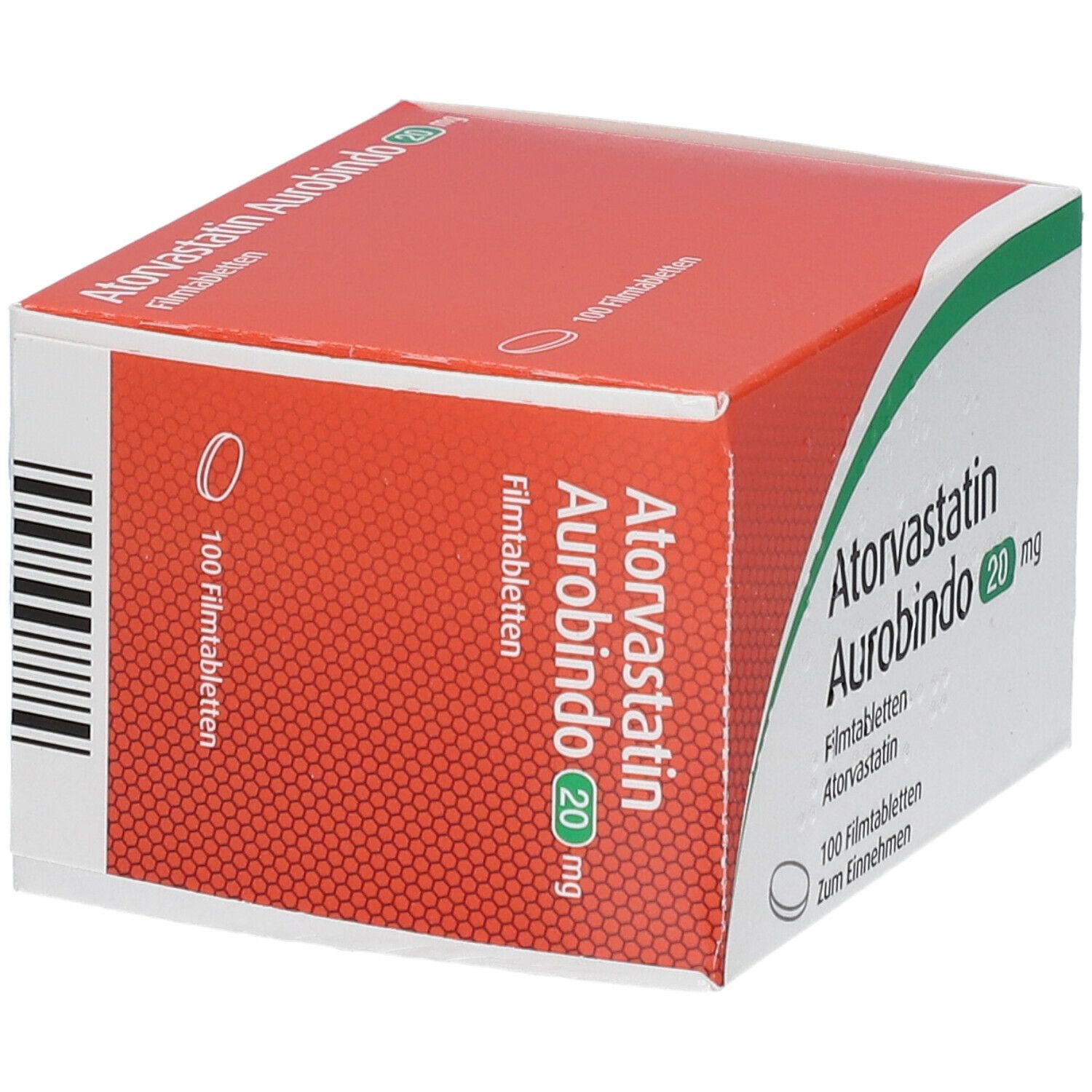 Atorvastatin Aurobindo 20 mg Filmtabletten 100 St