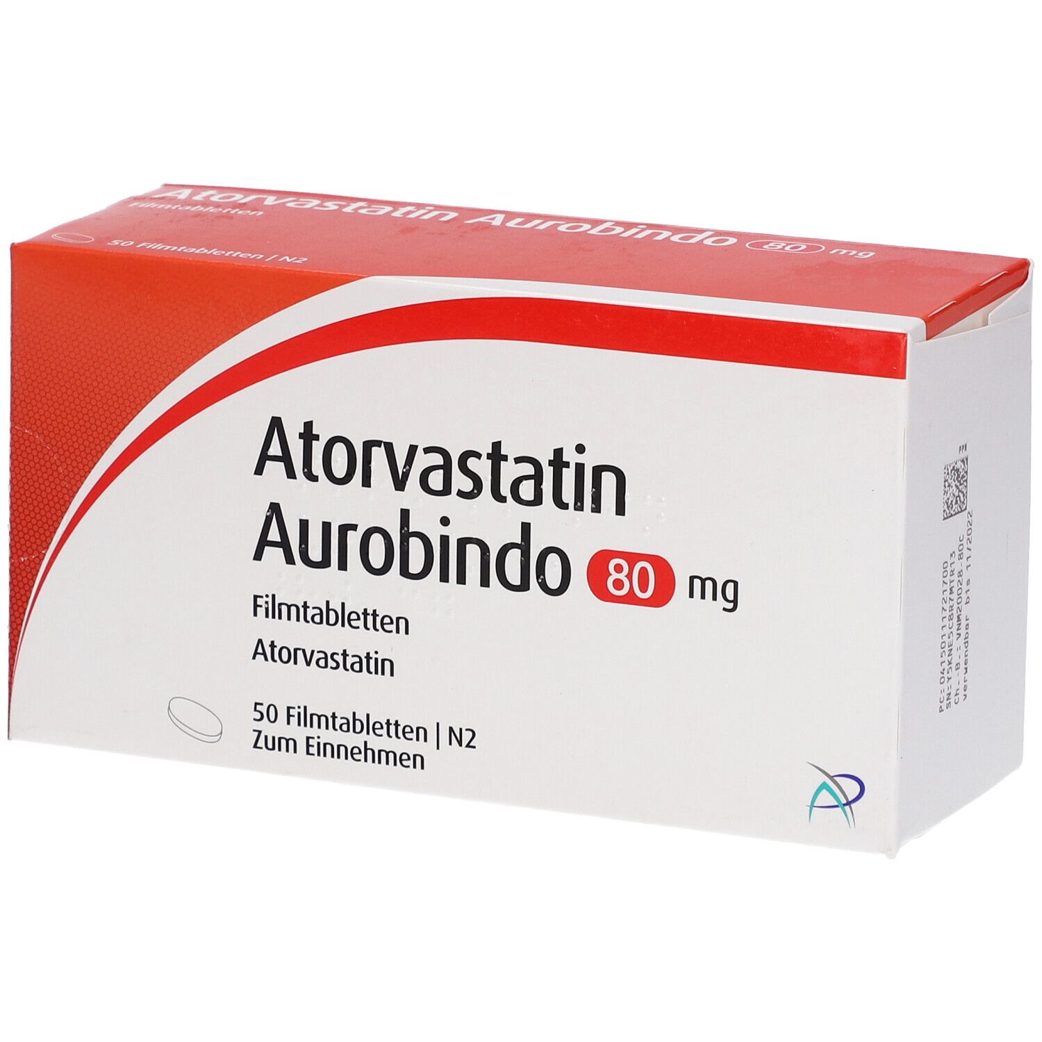 ATORVASTATIN Aurobindo 80 mg Filmtabletten