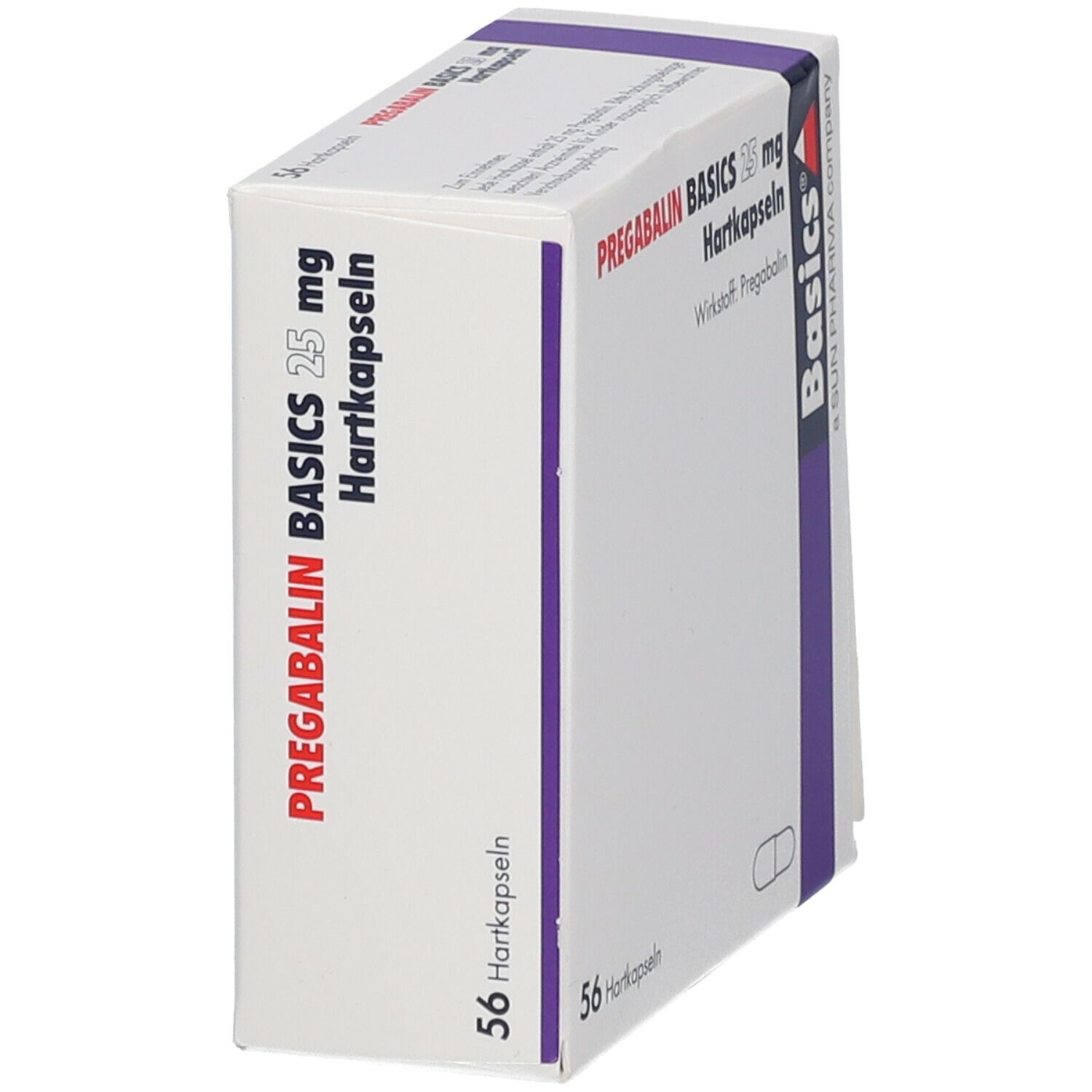 Pregabalin Basics 25 mg Hartkapseln 56 St