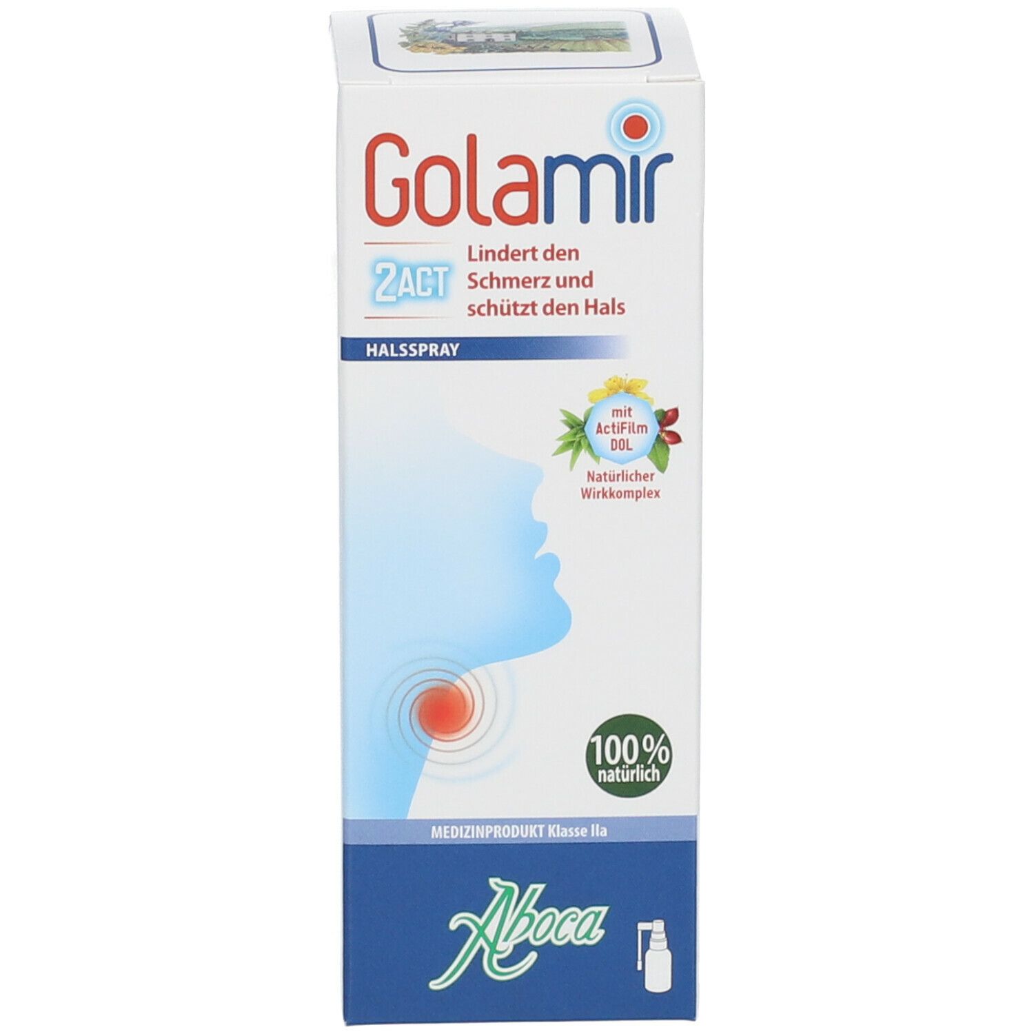 Golamir 2Act Halsspray