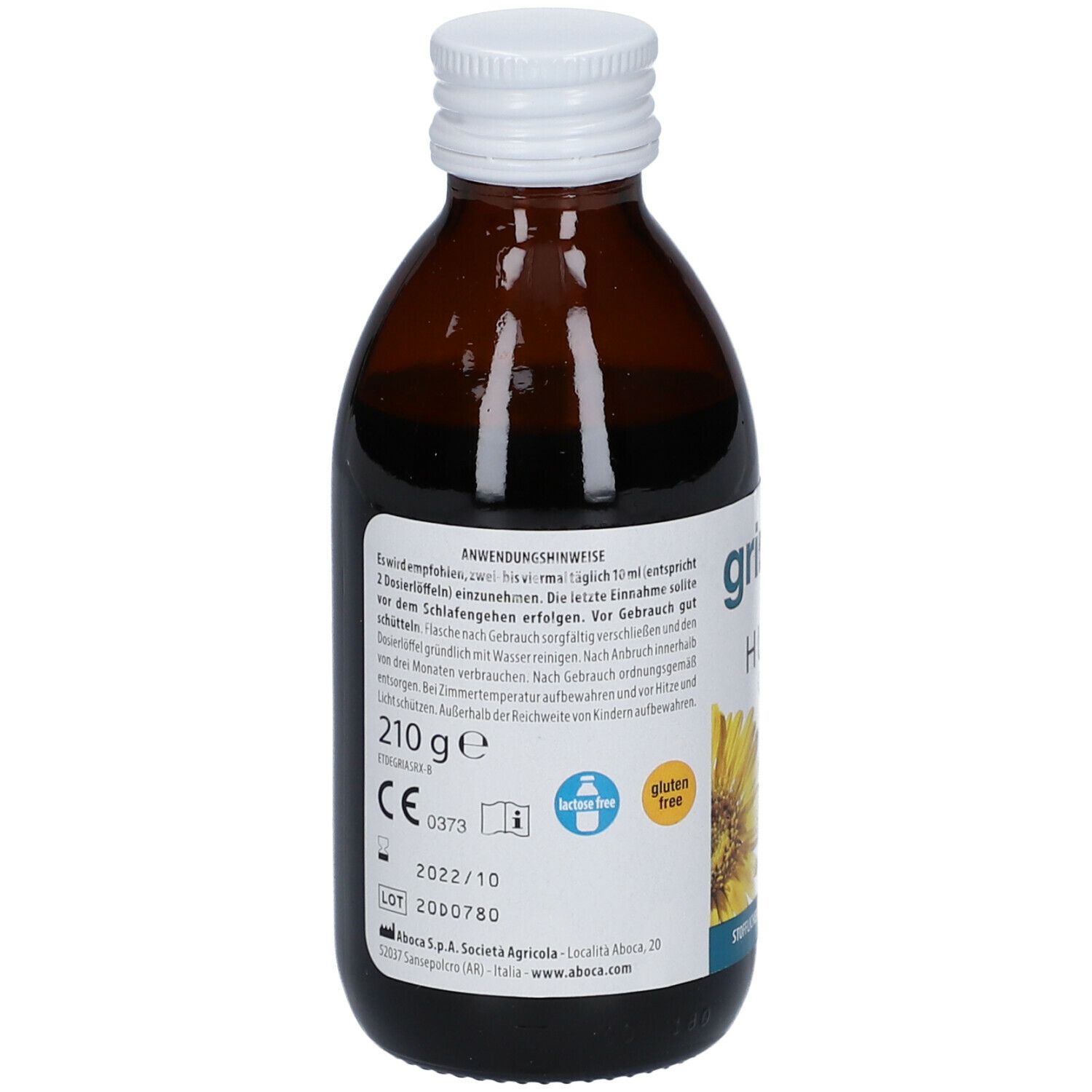 Grintuss Erwachsene Hustensaft 210 g