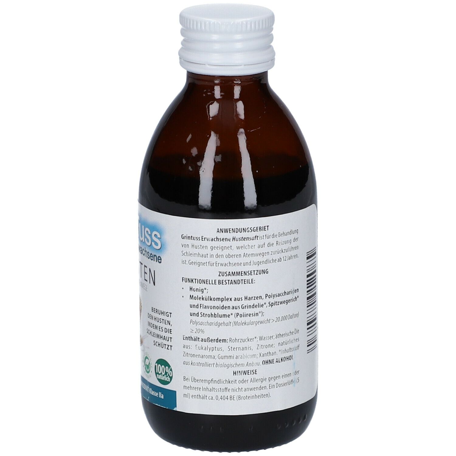Grintuss Erwachsene Hustensaft 210 g shopapotheke.at