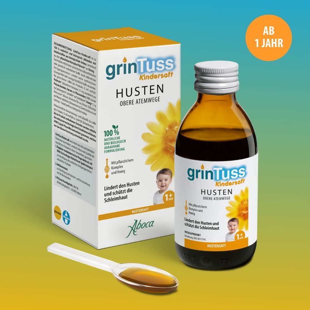 grinTUSS Kindersaft mit Poliresin